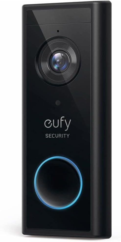 Eufy T8210CW1 Video Doorbell 2k (Battery) Add-On Only Black