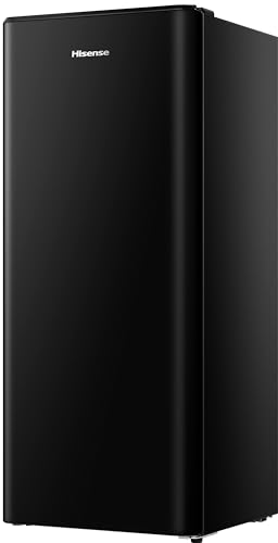 Hisense RR220D4BDE 52cm Retro Fridge, 165L, Auto Defrost, Silver