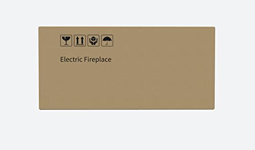 M.C.Haus Electric Fireplace: Touch Screen, Wall Mounted Heater