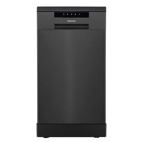 Hisense HS523E15WUK Slimline 10 Places Free Standing Dishwasher White