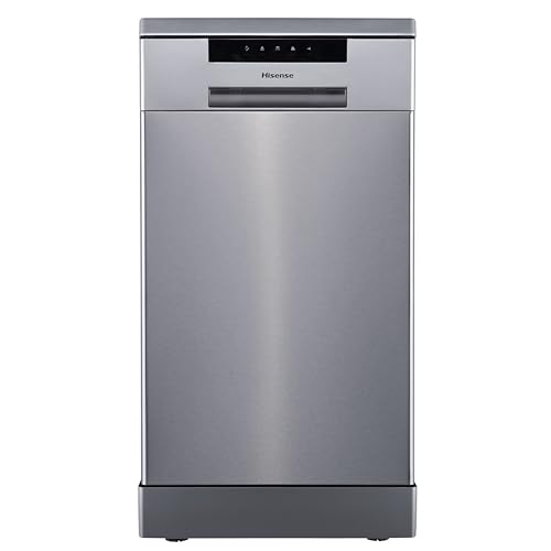 Hisense HS523E15WUK Slimline 10 Places Free Standing Dishwasher White