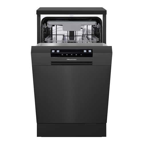 Hisense HS523E15WUK Slimline 10 Places Free Standing Dishwasher White