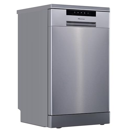 Hisense HS523E15WUK Slimline 10 Places Free Standing Dishwasher White