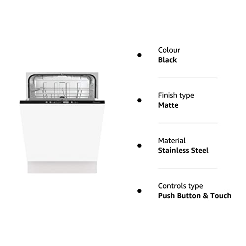 Hisense HS523E15WUK Slimline 10 Places Free Standing Dishwasher White