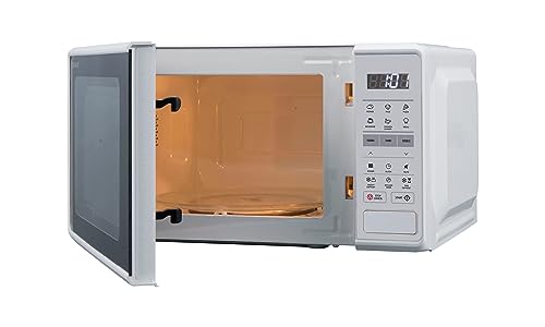 Sharp 17L 700W Black Microwave: 10 Power Levels, Auto Cook, Defrost