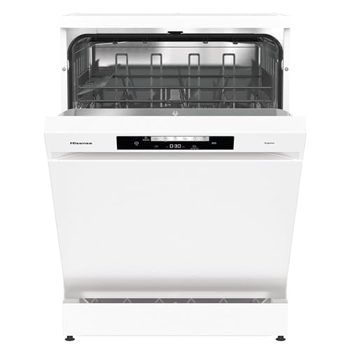 Hisense HS523E15WUK Slimline 10 Places Free Standing Dishwasher White