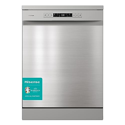 Hisense HS523E15WUK Slimline 10 Places Free Standing Dishwasher White