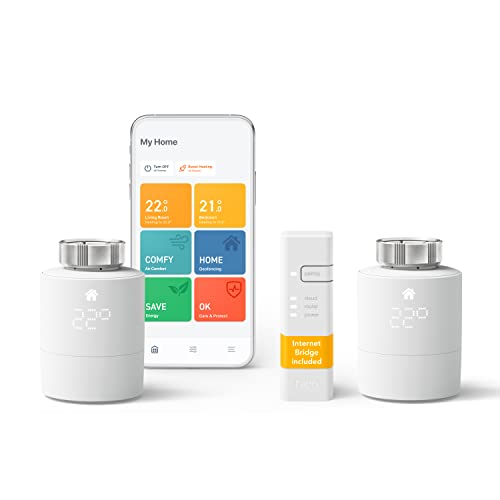 tado° Smart Radiator Thermostat 3-Pack - Wi-Fi Multi-Room Control