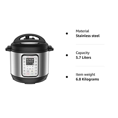 Instant Pot DUO EVO PLUS 5.7L Electric Pressure Cooker