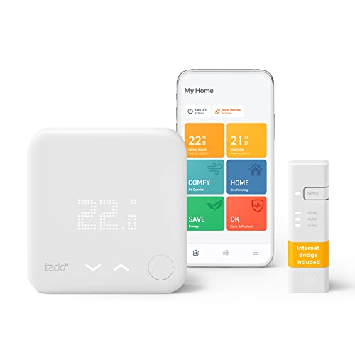 tado° Wired Smart Thermostat Kit V3+ - Control Anywhere