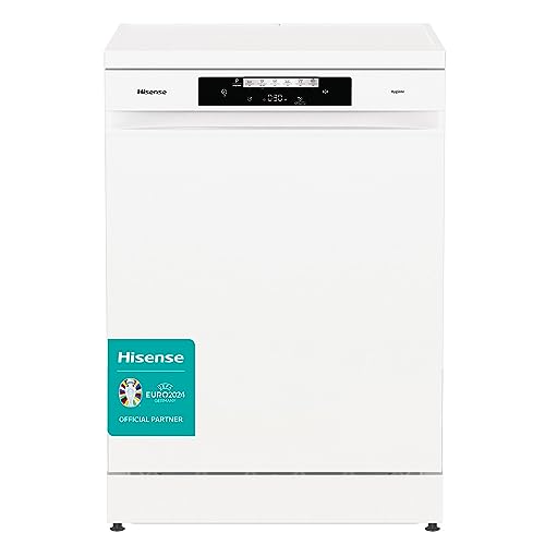 Hisense HS523E15WUK Slimline 10 Places Free Standing Dishwasher White