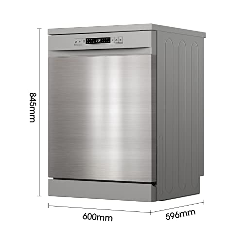 Hisense HS523E15WUK Slimline 10 Places Free Standing Dishwasher White