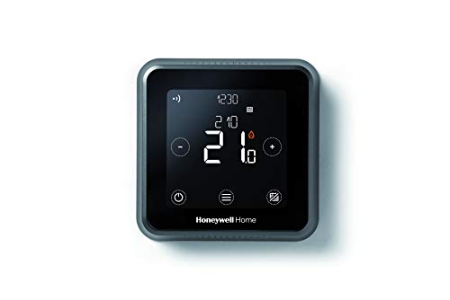 Honeywell T6R Wireless Smart Thermostat, works with Amazon Alexa Black