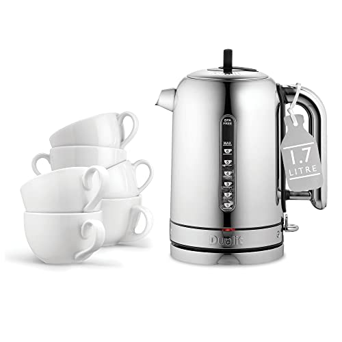 Dualit Classic Polished Stainless Kettle - Quiet Boiling