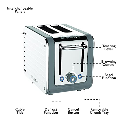 Dualit Architect 2-Slice Stainless Steel Toaster