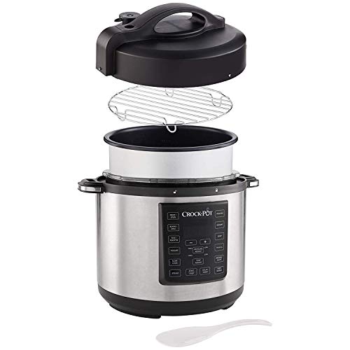 Crockpot Express 12-in-1 Multi-Cooker, 5.6L, Stainless Steel