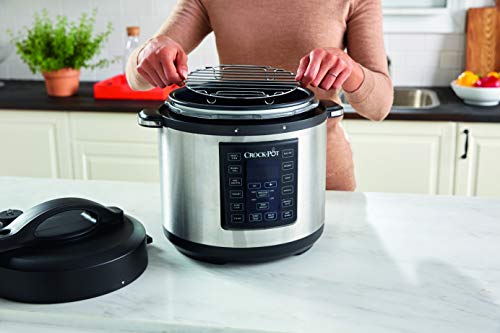 Crockpot Express 12-in-1 Multi-Cooker, 5.6L, Stainless Steel