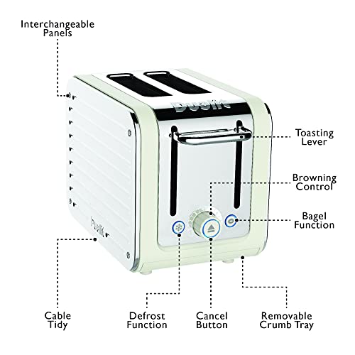 Dualit Architect 2-Slice Stainless Steel Toaster