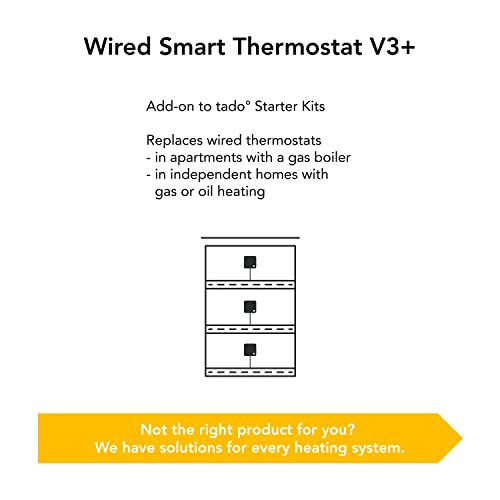 tado° Smart Radiator Thermostat 3-Pack - Wi-Fi Multi-Room Control