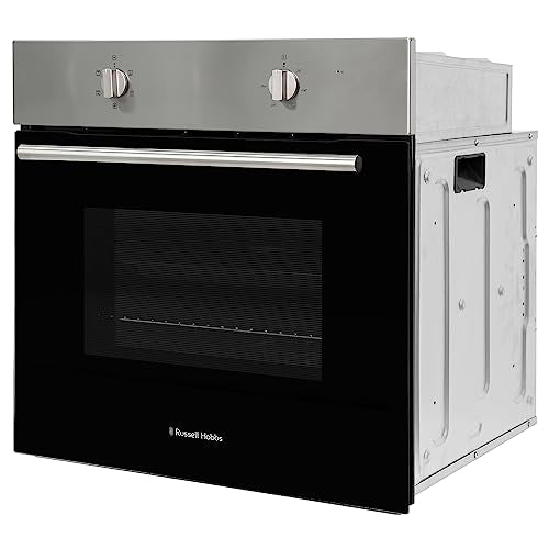 Russell Hobbs 70L Electric Built-in Oven: Stainless Steel, 5 Functions