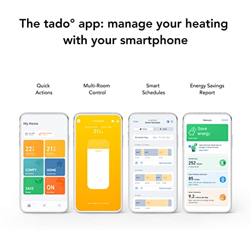 tado° Wired Smart Thermostat Kit V3+ - Control Anywhere