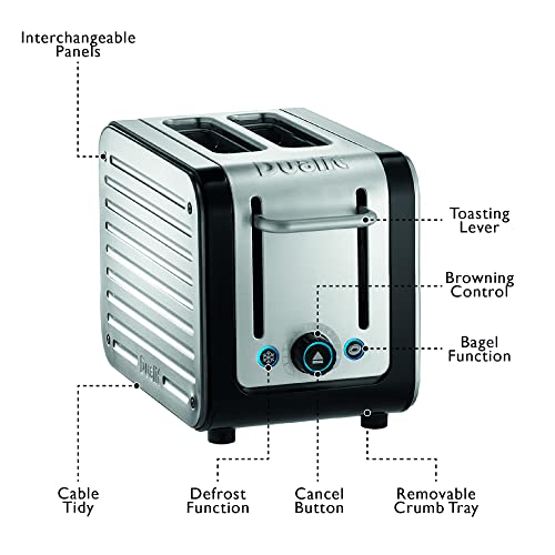 Dualit Architect 2-Slice Stainless Steel Toaster