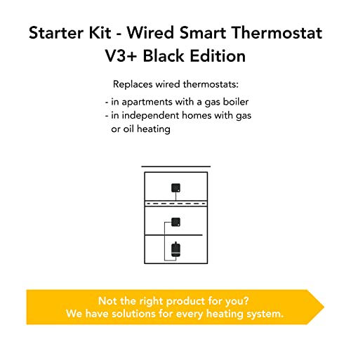 tado° Wired Smart Thermostat Kit V3+ - Control Anywhere