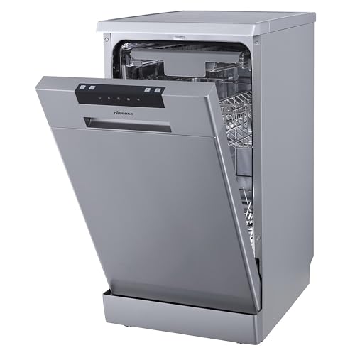 Hisense HS523E15WUK Slimline 10 Places Free Standing Dishwasher White