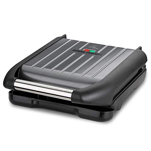 George Foreman Large Steel Grill - Grey, 1850W