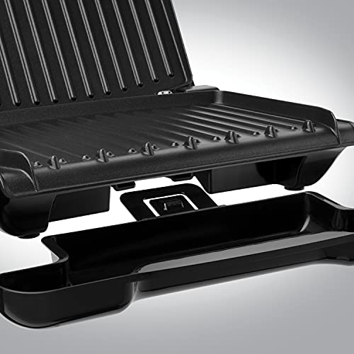 George Foreman Large Steel Grill - Grey, 1850W