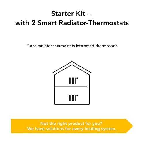 tado° Smart Radiator Thermostat 3-Pack - Wi-Fi Multi-Room Control