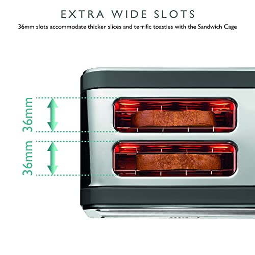 Dualit Architect 2-Slice Stainless Steel Toaster