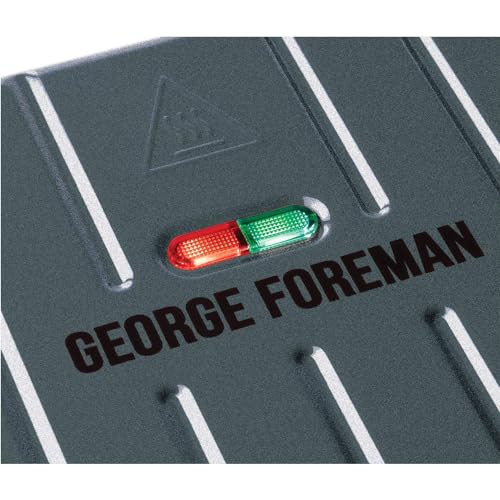 George Foreman Large Steel Grill - Grey, 1850W