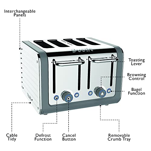 Dualit Architect 2-Slice Stainless Steel Toaster