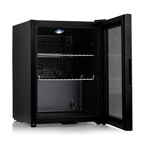 Subcold Super35 LED Mini Fridge - Glass Door, 35L, Black