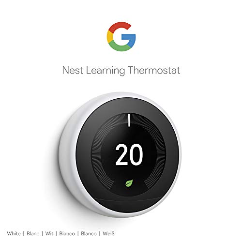 Google Nest Learning Thermostat 3rd Gen - Stainless Steel