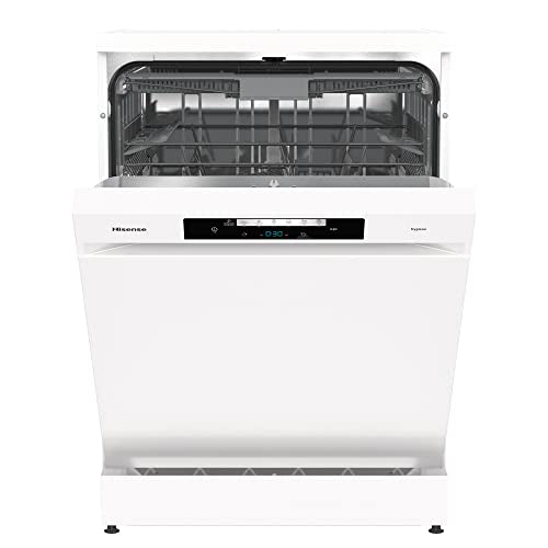 Hisense HS523E15WUK Slimline 10 Places Free Standing Dishwasher White