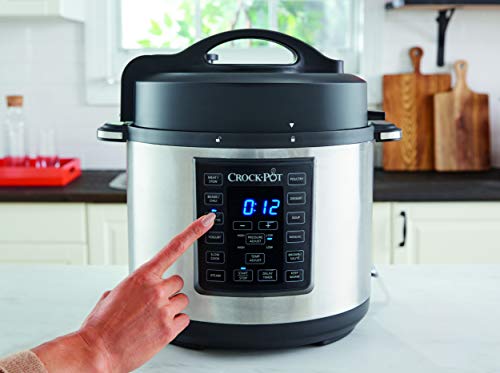 Crockpot Express 12-in-1 Multi-Cooker, 5.6L, Stainless Steel