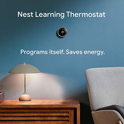 Google Nest Learning Thermostat 3rd Gen - Stainless Steel