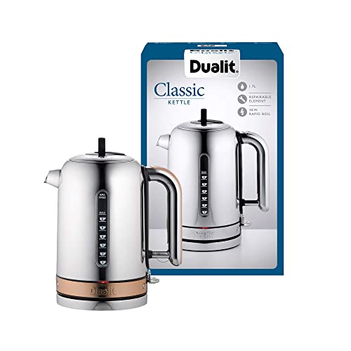 Dualit Classic Polished Stainless Kettle - Quiet Boiling