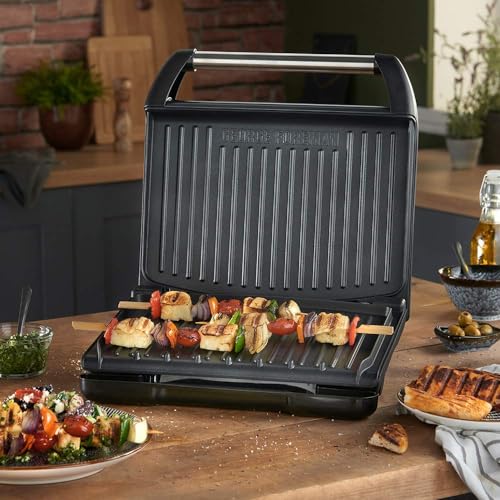 George Foreman Large Steel Grill - Grey, 1850W