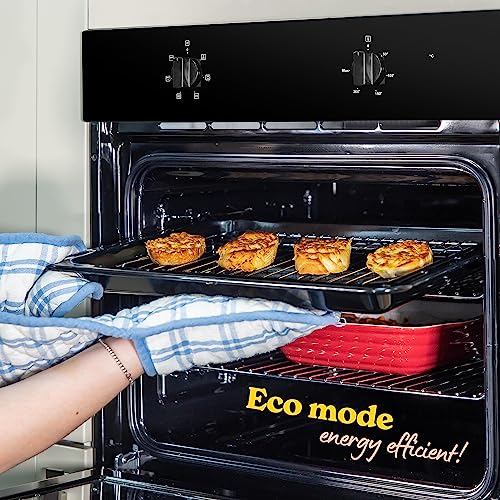 Russell Hobbs 70L Electric Built-in Oven: Black, 5 Functions