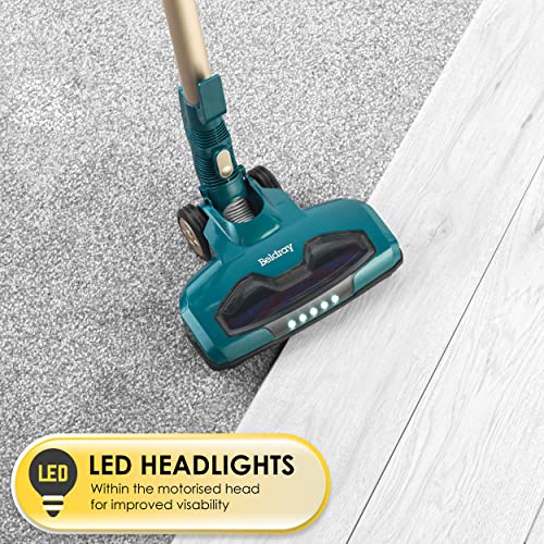 Beldray Airgility+ Cordless Stick Vacuum: 22.2V Battery