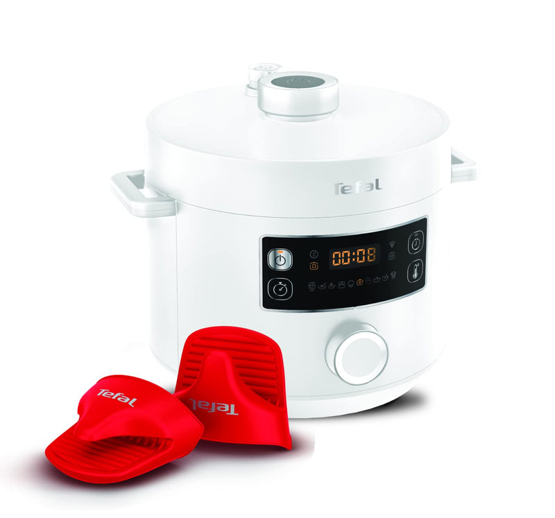 Tefal Turbo Cuisine Electric Pressure Cooker - 10 Programs, 4.8L