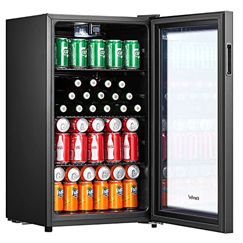 COMFEE' RCZ99BG1(E) Drinks Fridge, 93L Capacity, Holds up to 115 Cans