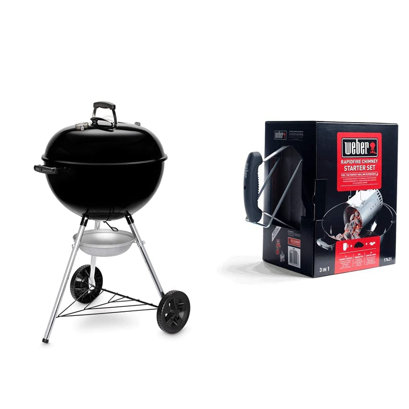 Weber Original Kettle Charcoal Grill 57cm - E-5710 BBQ