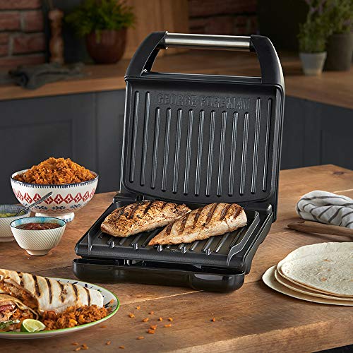 George Foreman Large Steel Grill - Grey, 1850W