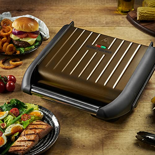 George Foreman Large Steel Grill - Grey, 1850W