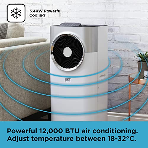 BLACK+DECKER Portable 3-in-1 Air Conditioner | 7000 BTU