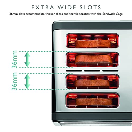 Dualit Architect 2-Slice Stainless Steel Toaster